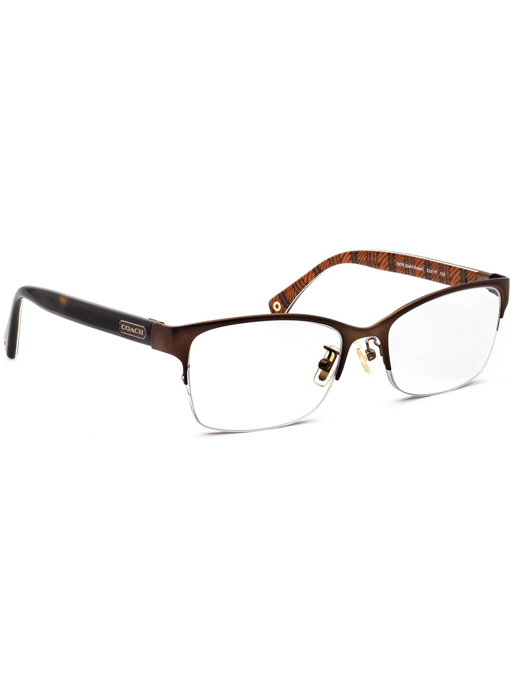 Coach HC 5038 Montana 9076 Satin Brown Eyewear